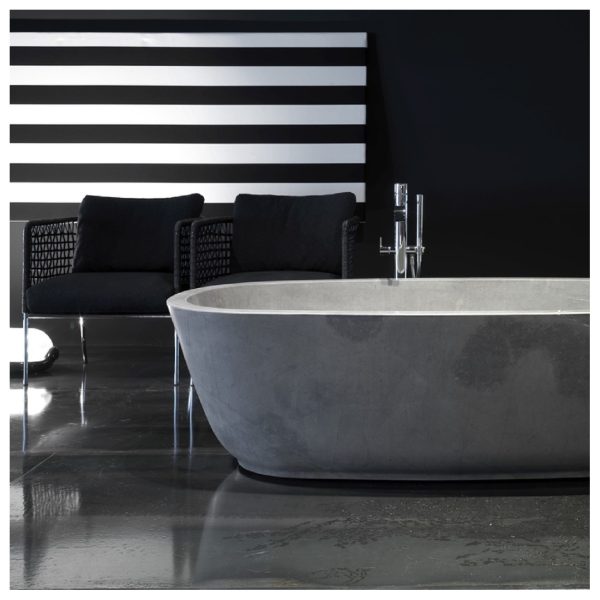 ANTONIO LUPI BAIA OVAL STONE BUTHTUB