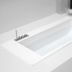 ANTONIO LUPI BIBLIO 20 ENCASED CORIAN BATHTUB
