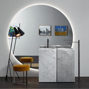 Antonio Lupi Controverso Freestanding Stone Sink