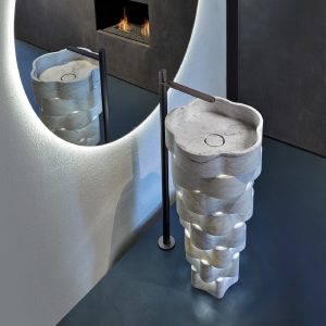 Antonio Lupi Intreccio Freestanding Sink with led
