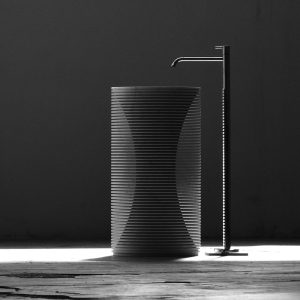 ANTONIO LUPI INTROVERSO FREESTANDING STONE SINK