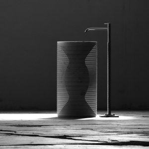ANTONIO LUPI INTROVERSO FREESTANDING STONE SINK