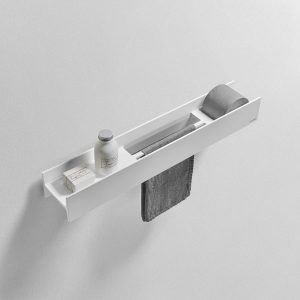 Antonio Lupi LMCOMBI Shelf With Towel and Paper Holder