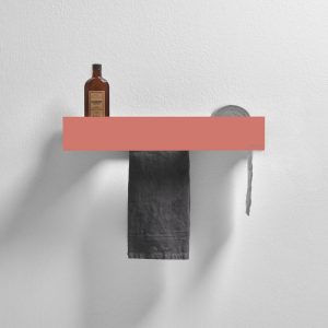 Antonio Lupi LMCOMBI Shelf With Towel and Paper Holder Bambola