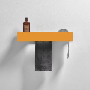 Antonio Lupi LMCOMBI Shelf With Towel and Paper Holder Coccodrillo