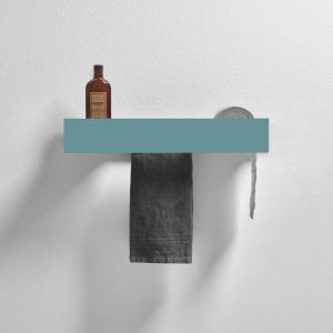 Antonio Lupi LMCOMBI Shelf With Towel and Paper Holder Era Glaciale