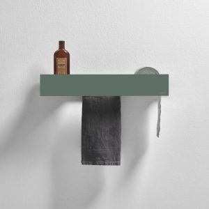 Antonio Lupi LMCOMBI Shelf With Towel and Paper Holder Vespa
