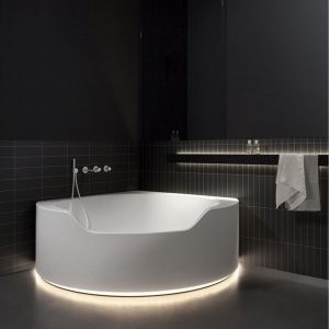 Antonio Lupi Ofuro Corner Bathtub