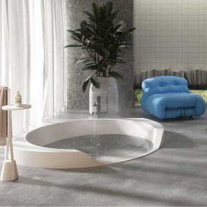 Antonio Lupi Ofuro Corner Bathtub