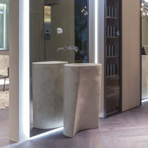 ANTONIO LUPI RILIEVO FREESTANDING STONE SINK
