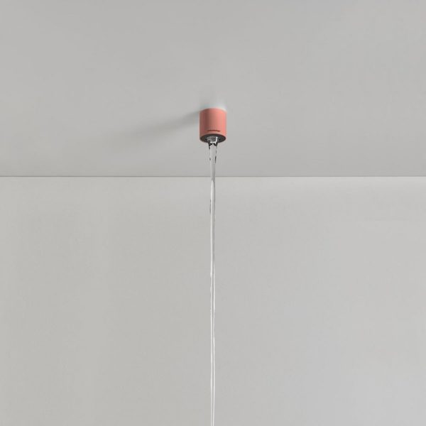 Antonio Lupi Spot Ceiling Shower Head With Nailhead Jet Lacquered