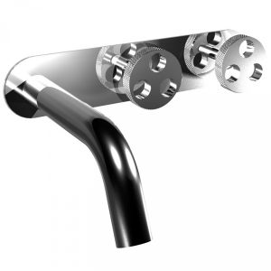 Bongio Bowling 3 Holes Wall Mounted Basin Group