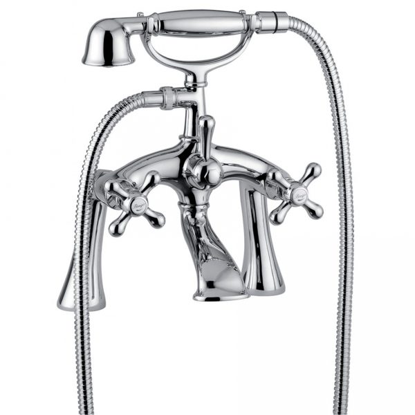 Bongio Classic Axel External Bath Group on Pillar