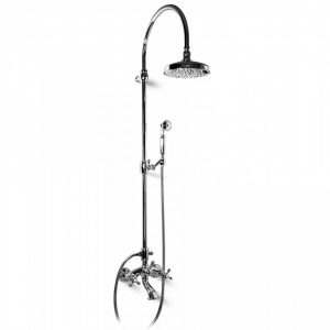 Bongio Classic Axel External Bath Shower Group with Tube