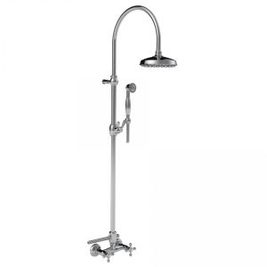 Bongio Classic Axel External Shower Group with Tube