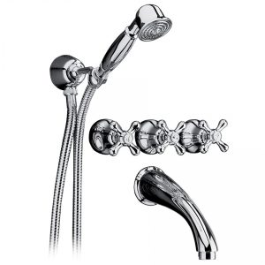 Bongio Classic Axel Wall Mounted Bath Group