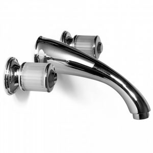 Bongio Classic Cristallo Wall Mounted Basin Group