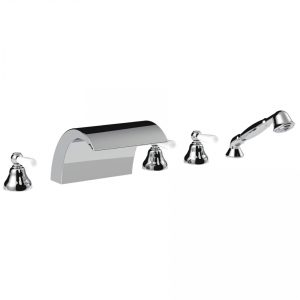 Bongio Classic Exclusive Class 5 Holes Deck Mounted Bathtub Group