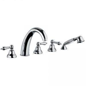 Bongio Classic Exclusive Class 5 Holes Deck Mounted Bathtub Group