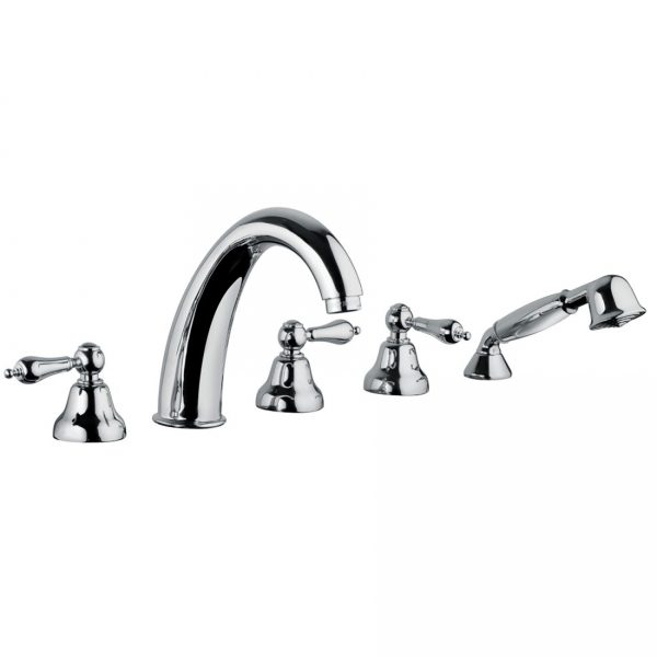 Bongio Classic Exclusive Class 5 Holes Deck Mounted Bathtub Group