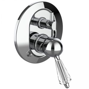 Bongio Classic Exclusive Class Wall Mounted Mixer with Diverter