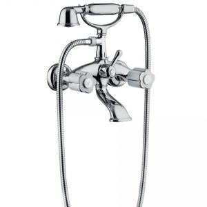 Bongio Classic Fleur Blanc & Noir External Bathtub Group
