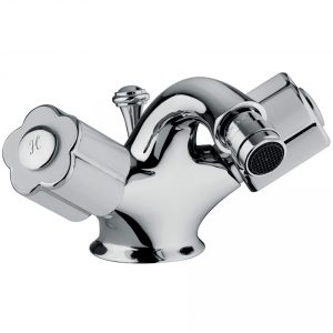 Bongio Classic Fleur Blanc & Noir Single Hole Bidet