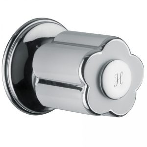Bongio Classic Fleur Blanc & Noir Wall Mounted Tap