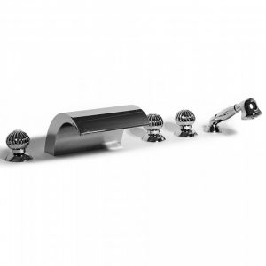 Bongio Classic Radiant 5 Holes Deck Mounted Bathtub Group