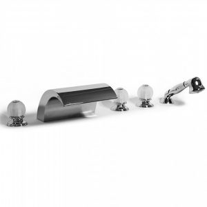 Bongio Classic Rivoli 5 Holes Deck Mounted Bathtub Group