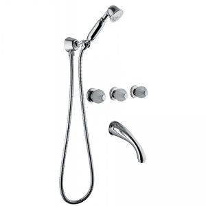 Bongio Classic Rivoli Wall Mounted Bath Group