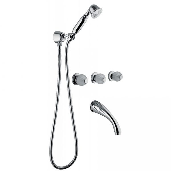 Bongio Classic Rivoli Wall Mounted Bath Group