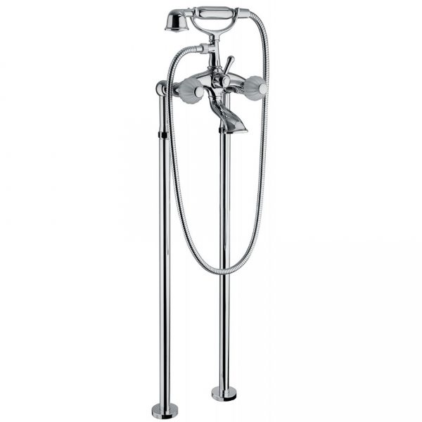 Bongio Classic Rivoli Wall Mounted External Bathtub Group