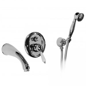 Bongio Classic Turandot Wall Mounted Bath Group