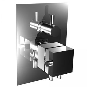 Bongio Project Line Wall Mounted Coaxial Thermostatic Mixer