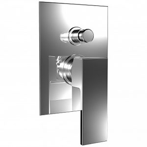 Bongio Project Line Wall Mounted Mixer with Diverter