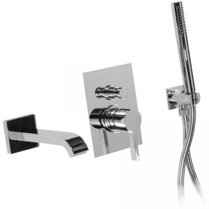 Bongio Project T Mix18 Wall Mounted Bath Group
