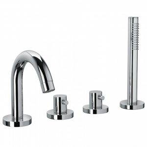 Bongio Project T.ube 4 Holes Deck Mounted Bathtub Group