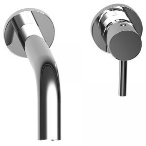 Bongio Project T.ube Wall Mounted Basin Mixer