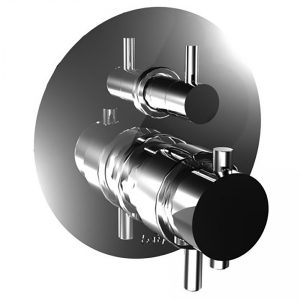 Bongio Project T.ube Wall Mounted Thermostatic Mixer with Diverter