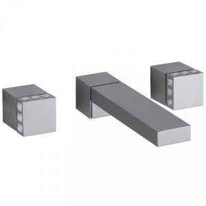 Bongio Pure Glam 3 Holes Wall Mounted Basin Group OPEN BOX