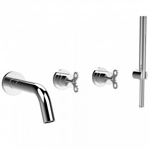 Bongio Style Acquacarica Wall Mounted Bath Group