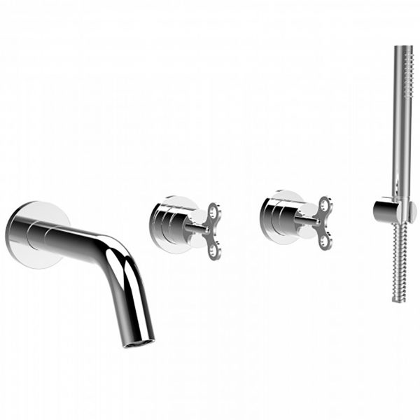 Bongio Style Acquacarica Wall Mounted Bath Group