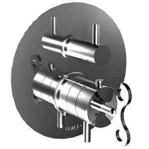 Bongio Style Acquacarica Wall Mounted Thermostatic Mixer
