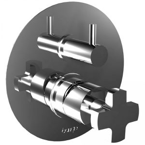 Bongio Style Alcor Wall Mounted Mixer with Diverter