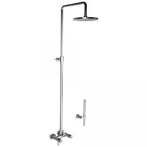 Bongio Style Aqua External Shower Group with Tube Marble
