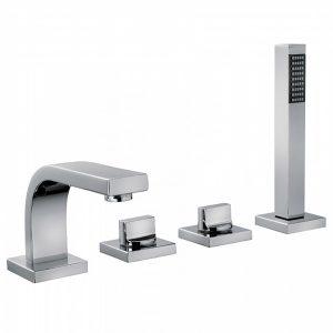 Bongio Style Domino Q 4 Holes Bath Group
