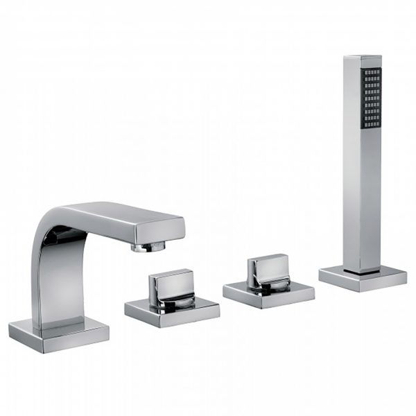Bongio Style Domino Q 4 Holes Bath Group