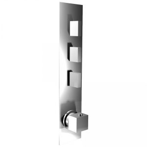 Bongio Style Domino Q Wall Mounted Thermostatic Mixer