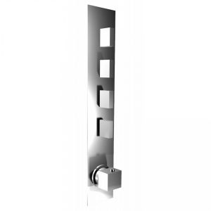Bongio Style Domino Q Wall Mounted Thermostatic Mixer